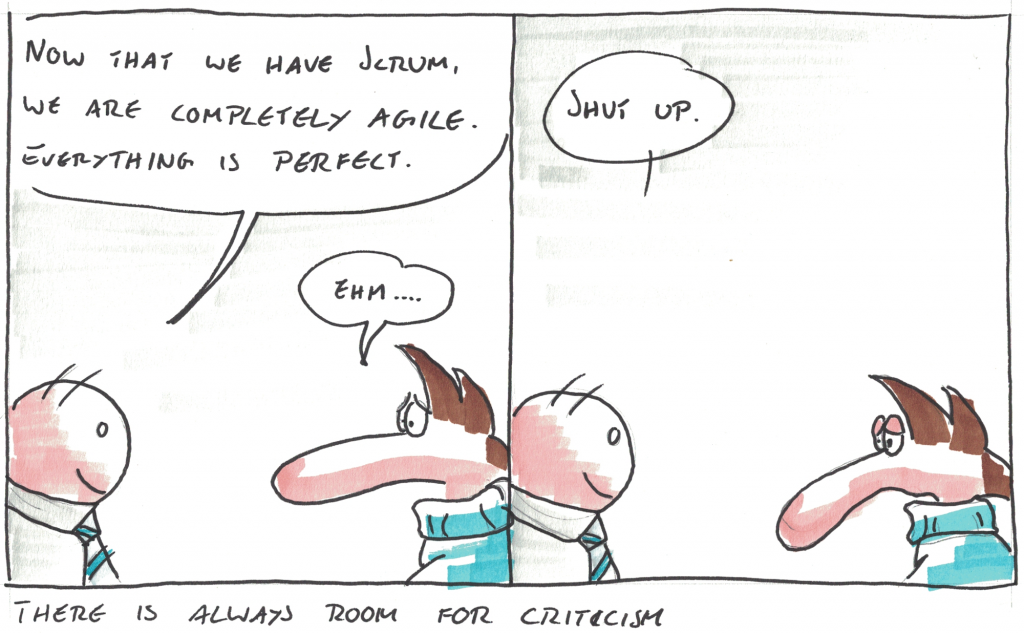 Cartoon: There is always room for criticism