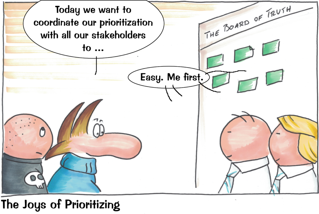 Cartoon: The Joys of Prioritizing