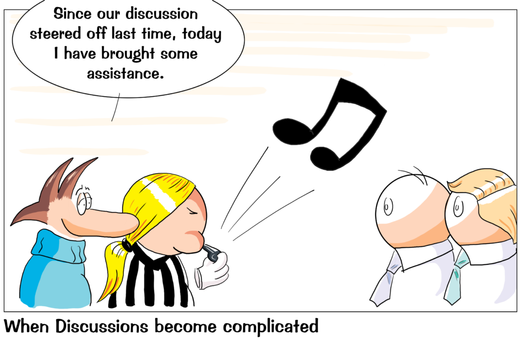 Cartoon: When discussions become complicated