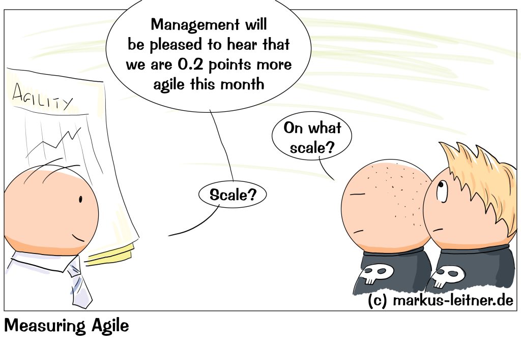 Cartoon: Measuring Agile